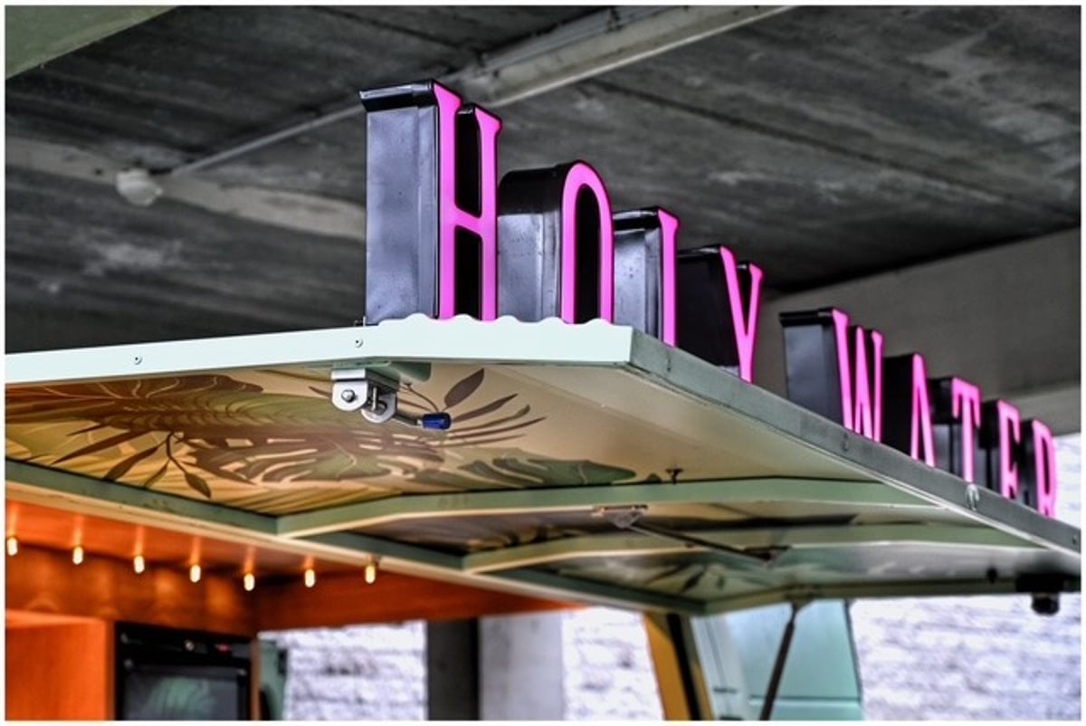 Cocktailbar op wielen